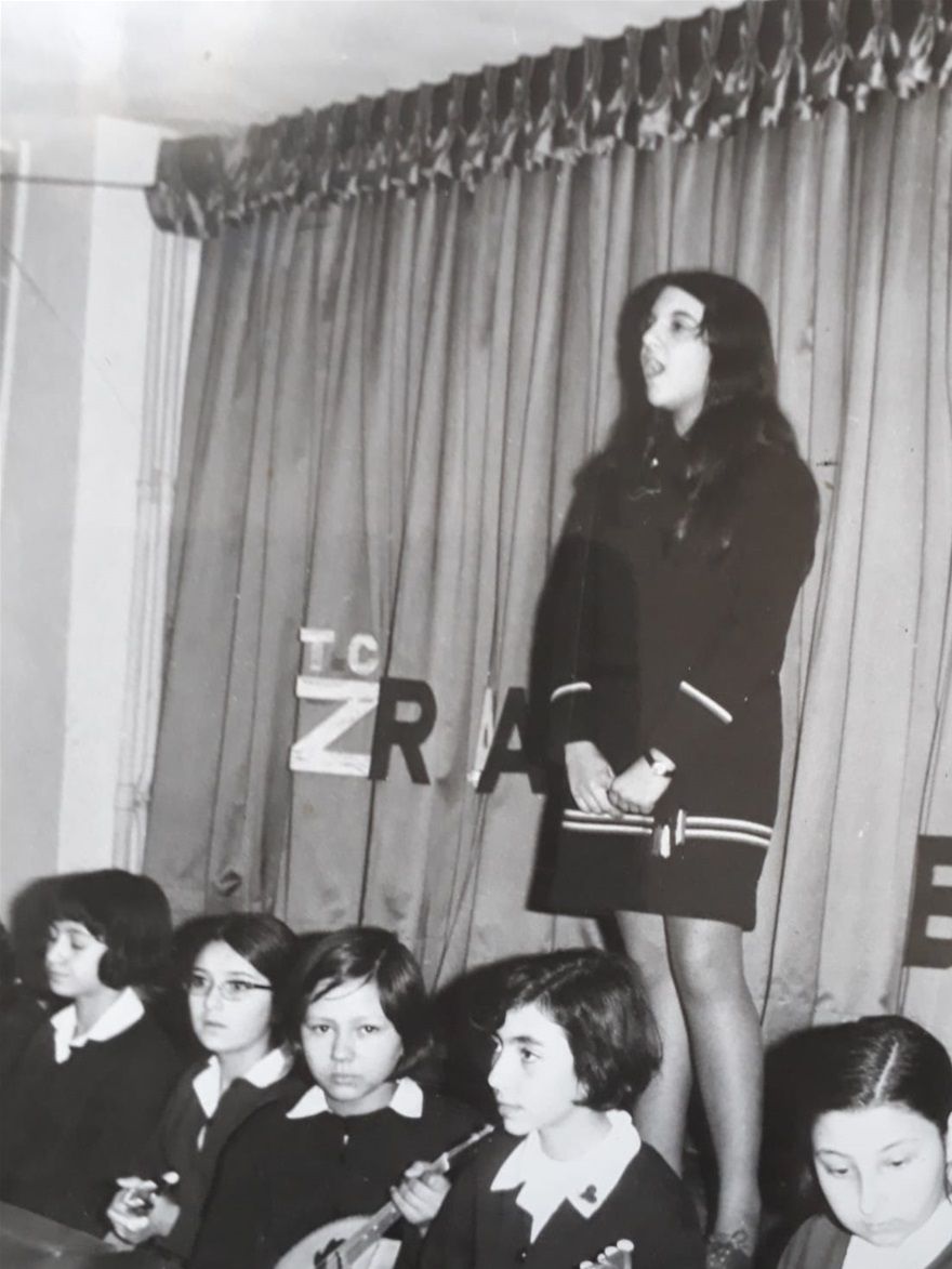 1968 - KKL pilav gününde  konser verirken