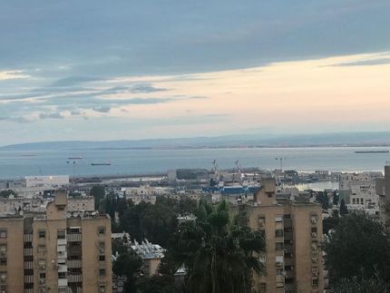 Carmel Dağı'ndan Hayfa şehrinin görüntüsü